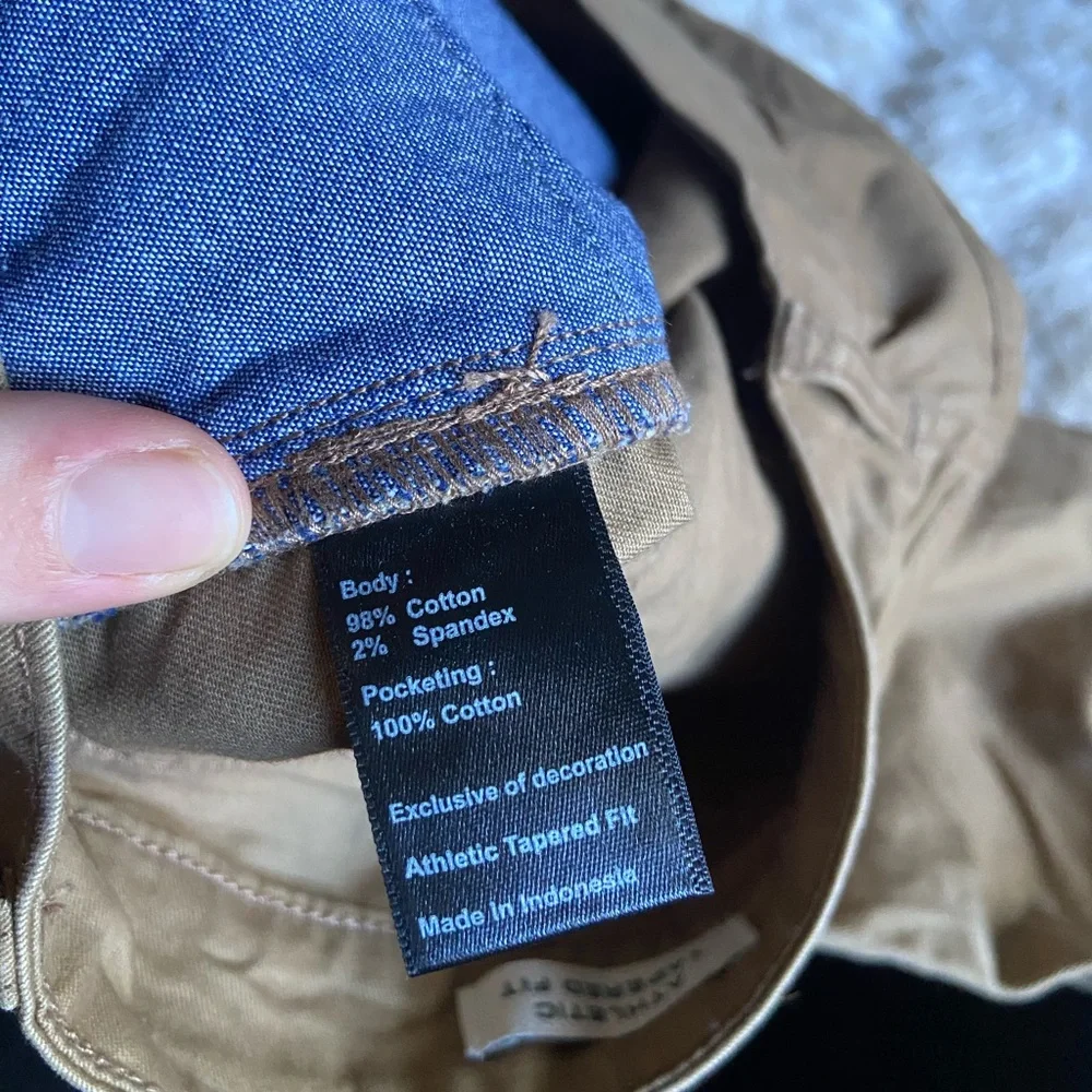 Men's Tan Pants - Flint & Tinder - Picture 5 of 5